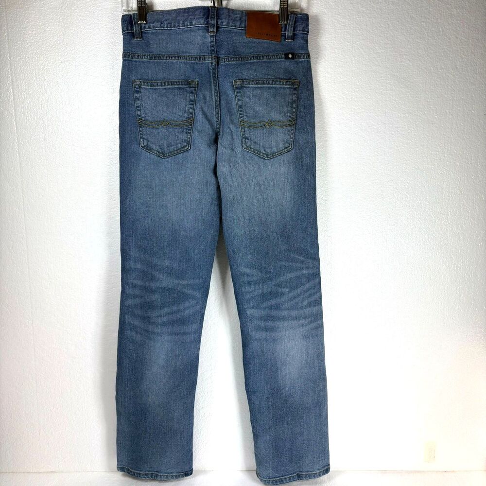 Lucky Brand Classic Straight Jeans Adjustable Waistband Boys Size 16 - Picture 2 of 12
